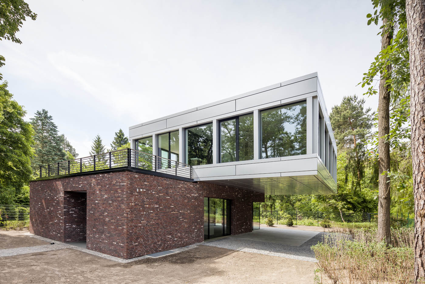 Architekturfotografie Tchoban Voss Architekten Architekturdokumentation Villa bei Potsdam