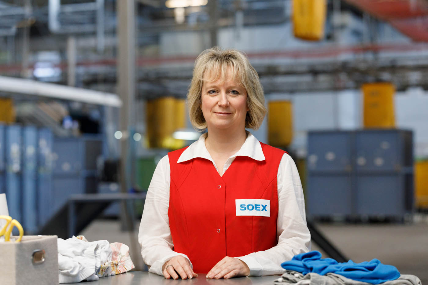 soex textilrecycling Mitarbeiterporträt Qualitätsprüfung